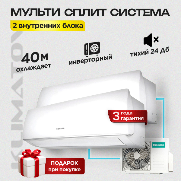 Цена установки внешнего блока мультисплит-системы в Мытищах